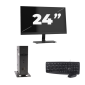 Atrust t176L USFF - Intel Atom x5-E8000 - 8GB RAM - 256GB SSD - Windows 11 + 1x 24 tum Monitor