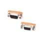 RS232 DB9 hane till DB9 honadapter