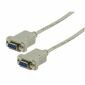 Seriell kabel F/F, Null_modem_cable, 1,5M