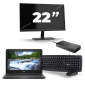 Dell Latitude 3310 - Intel Core i3-8:e generationen - 13 tum - 8 GB RAM - 256 GB SSD - Windows 11 + 1x 22 tums bildskärm