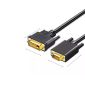 DVI-I (24+5) Dual Link Hane till VGA Hane-kabel M/M, 1,5 m