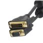 DVI-I (24+5) Dual Link Hane till VGA Hane-kabel M/M, 3m