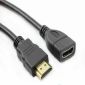 HDMI V1.4 förlängningskabel, svart 30CM
