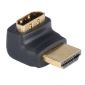 HDMI M/F 270° Adapter Guldpläterad