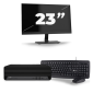 HP EliteDesk 800 G6 USFF - Intel Core i7 10:e generationen - 16GB RAM - 256GB SSD - Windows 11 + 1x 23 tums skärm