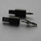 3,5 mm Stereo Audio Hane Plug Jack Adapter Anslutning löda
