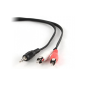 Cableexpert Jack 3,5 mm till RCA-cinch stereo, 1,5 m, CCA-458