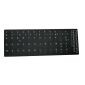 Notebook Keyboard Stickers FR Svart-Vit