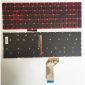Notebook-tangentbord för Acer Nitro AN515-51 VX5-793 med röd bakgrundsbelyst 28PIN
