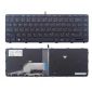 Notebooktangentbord för HP Probook 430 G3 440 G3 640 G2 640 G3 med bakgrundsbelyst ram