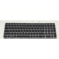 Notebooktangentbord för HP EliteBook 850 G3 850 G4 ZBook 15u G3 G4 med pekram