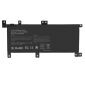 Notebook-batteri för Asus X556UA X556UB C21N1509 7,6V 5000mAh