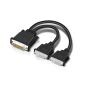 Videodelarkabel DMS-59 till 2x DVI 338285-009