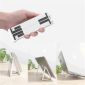 Vikbart aluminiumställ för surfplatta, bärbar dator och telefon