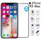 iPhone XS Max 9h 3D skärmskydd i härdat glas-svart