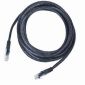 Cableexpert UTP CAT5e Patch-kabel, svart, 0,5m