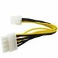 4-stift hona till 8-stift hane CPU PSU-kabel, 15 cm