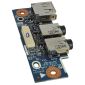 Notebook USB-port Audio Jacks Board för Asus X53U K53U används