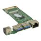 Notebook strömkort Lan Board för Dell Vostro 3350