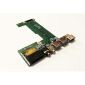 Notebook USB-port Audio Jacks Board för MSI GP70 MS-1758B dras