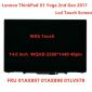 Original 14.0 LED 3K KOMPLETT LCD-helenhet för Lenovo ThinkPad X1 Yoga 2nd 2017 01AX897"