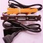 Dual-ESATA-fäste med Molex, SATA till ESATA