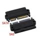 SAS 29Pin Hona till SATA 22Pin Hane Plug Adapter Converter