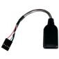 USB 2.0 AF till 5-stifts intern, 15 cm