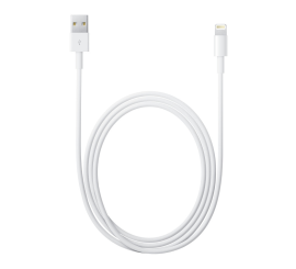 Original Apple Lightning USB-kabel för iPhone, iPod och iPad, längd 2,0m, MD819ZM/A