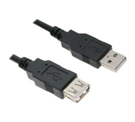 USB 2.0 förlängningskabel, A/AF, 4,5m