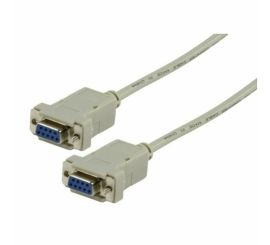 Seriell kabel F/F, Null_modem_cable, 1,5M
