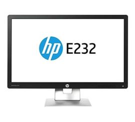 HP EliteDisplay E232 - 23 tum - 1920x1080 - DP - HDMI - VGA - Svart