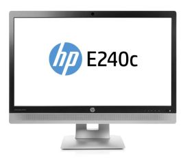 HP EliteDisplay E240c - 24 tum - 1920x1080 - DP - HDMI - VGA - Grå