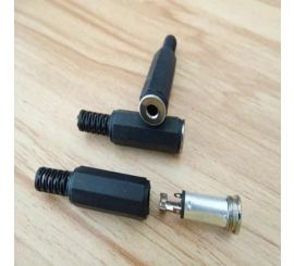 3,5 mm Stereo Audio Honkontakt Jack Adapter Anslutning löd