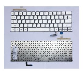 Notebook-tangentbord för Acer Aspire S7-191 med bakgrundsbelyst silver
