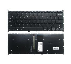Notebook-tangentbord för Acer Spin 5 SP513-51 med bakgrundsbelyst dra