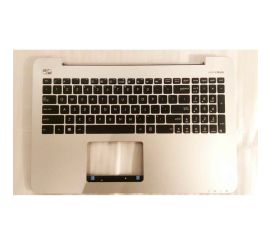 Notebook-tangentbord för ASUS X555 K555 R556 med silverdragen toppfodral