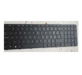 Notebook-tangentbord för HP Probook 450 G3 455 470 G3 650 G4 med bakgrundsbelyst ram, stor 'Enter'