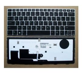 Notebooktangentbord för HP EliteBook Revolve 810 G1 med bakgrundsbelyst silverram