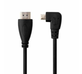 90° Right Angel Micro HDMI till HDMI-kabel, 50 cm