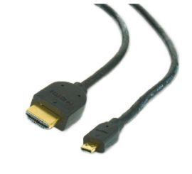 Cableexpert HDMI hane till micro D-hane svart kabel, 4,5 m, (v1.4)