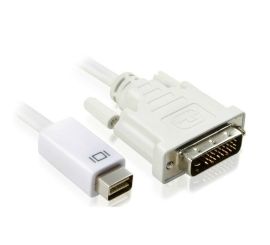 Mini DVI Hane till DVI Hane, 1,8 meter