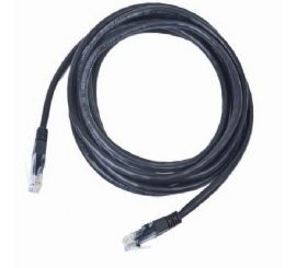 Cableexpert UTP CAT5e Patch-kabel, svart, 0,5m