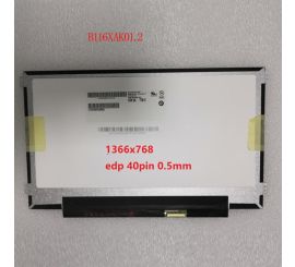 11,6" LED On-Cell Touch WXGA IPS EDP 40 stifts matt skärm B116XAK01.2 för HP ChromeBook 11 G8