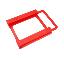 Plastfäste för 2,5" SSD till 3,5" Bay
