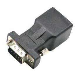 RJ45 hankontakt till 8P 8C honbult skruvtyp terminaler Ethernet guldpläterad nätnätverkskontakt