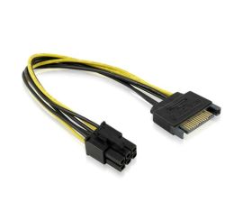 SATA 15P Supply till 6P Grafikkort Supply Converter
