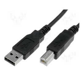 USB 2.0 A/B-skrivarkabel, 5,0m