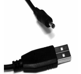 USB-strömkabel 3,5 mm (Ø), 1,0 m Promo!