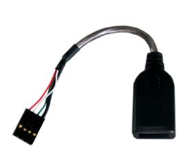 USB 2.0 AF till 5-stifts intern, 15 cm
